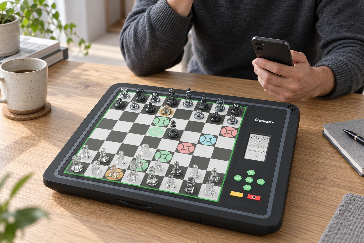 FEMUEY L6 Pro — See which move turned the game.